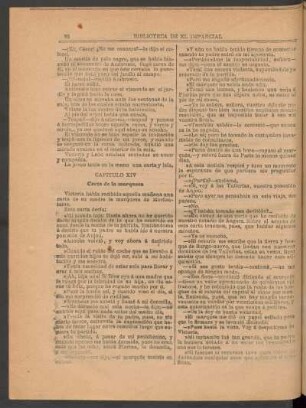 Capítulo XIV - Carta de la marquesa