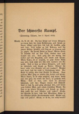31-47, 3. Der schwerste Kampf