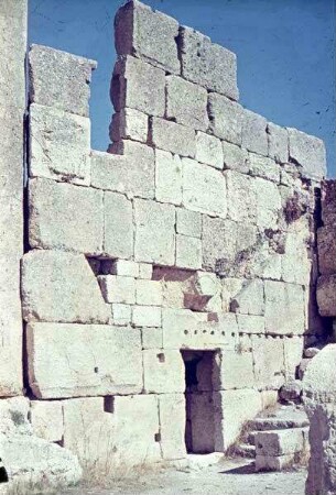 Baalbek Moschee S.-Wand