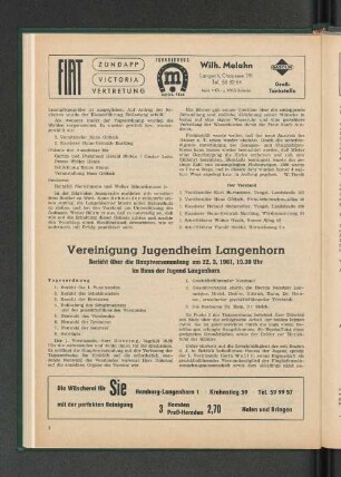 Vereinigung Jugendheim Langenhorn