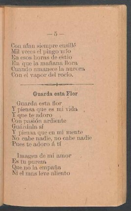 Guarda esta Flor