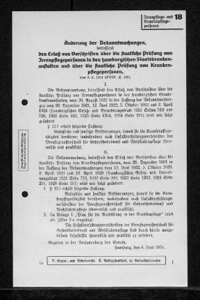 18 Irrenpflege. und Krankenpflegepersonen
