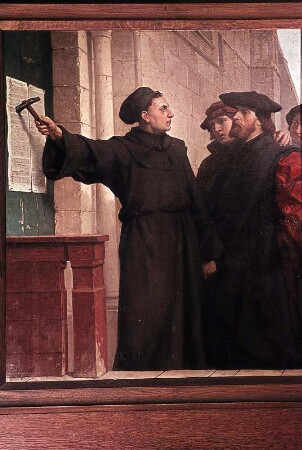 Luthers Anschlag der 95 Thesen