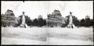 Paris, Place du Carrousel, Louvre