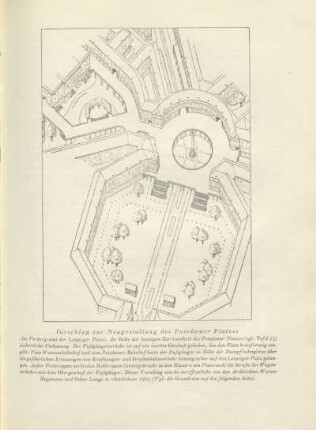Vorschlag zur Neugestaltung des Potsdamer Platzes