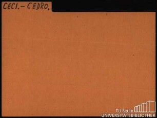 CECI.-CEDRO.