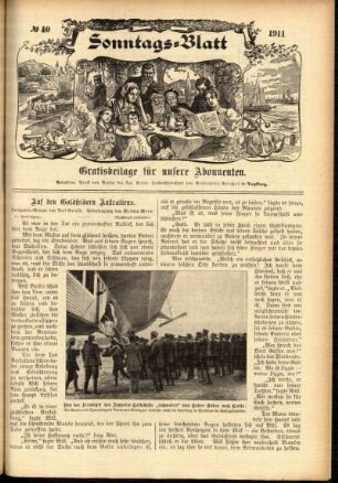 Ausgabe vom Sonntag, den 01. Oktober 1911.