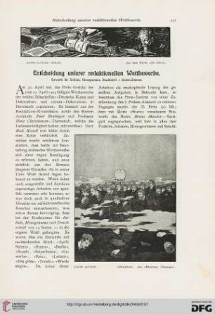 Entscheidung unserer redaktionellen Wettbewerbe, [2]