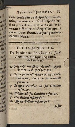 Titulus sextus.