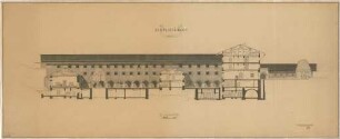 Fick, Roderich; Obersalzberg; Gasthof Platterhof - Schnitt; Ansicht