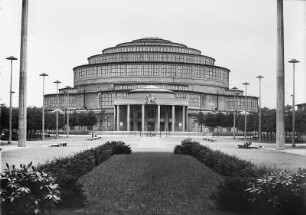 Breslau, Jahrhunderthalle : Breslau (Wroclav/Polen). Jahrhunderthalle. Gesamtansicht