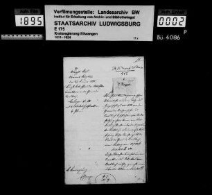 Zwangsenteignungen, OA Künzelsau