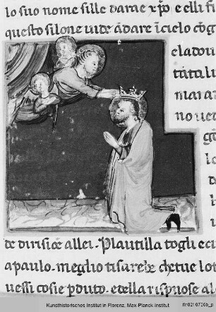 Krönung des Apostels Paulus durch Christus - Leggendario di Santi e Sante