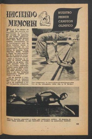 Haciendo memoria: nuestro primer campeón olímpico