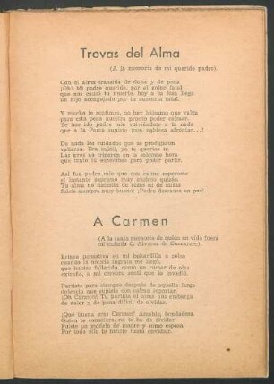 Trovas del alma