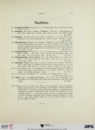 Nachlese (Nr. 2313-1926)