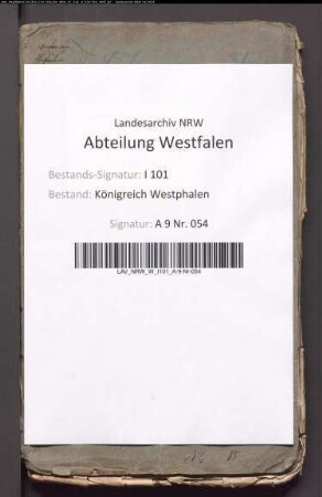 Pfarr- und Schulverhältnisse des aufgehobenen Kollegiatstifts Wiedenbrück