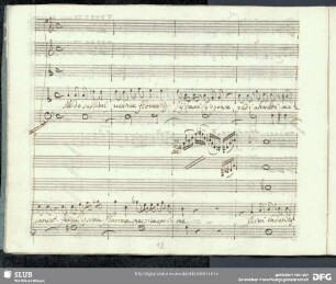 Recitativo: Ah de sublimi vertice florentis