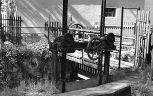 Meißen-Buschbad. Am Ratswehr zwischen Buschmühle und 6. Mühle
