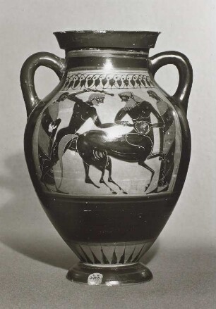 Bauchamphora mit Herakles und Nessos