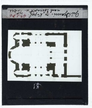 Istanbul, Gül-Moschee (Hagia Theodosia-Kirche) : Grundriss