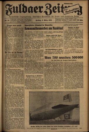 Ausgabe vom Freitag, den 06. März 1936.