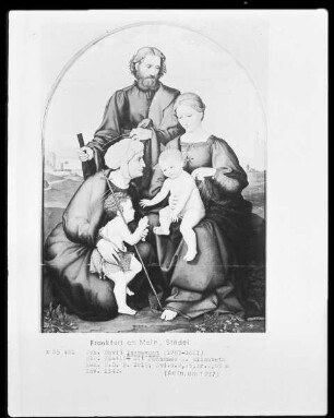 Die Heilige Familie mit Elisabeth und dem Johannesknaben
