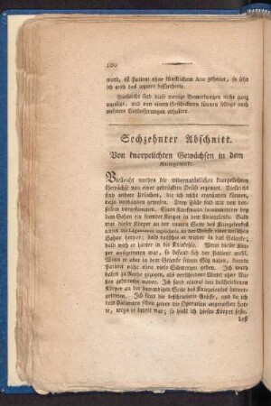 Sechzehnter Abschnitt. Von knorpelichten Gewächsen in dem Kniegelenk