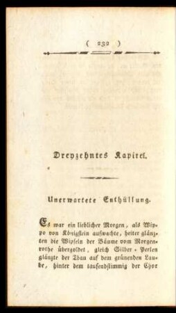 Dreyzehntes Kapitel.