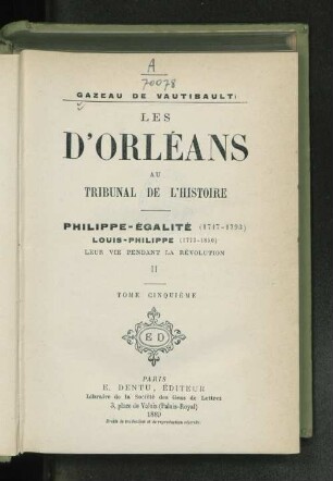 5: Philippe-Égalité. Louis-Philippe ; 2