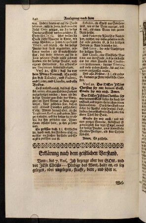 142-145, Erklaerung nach dem geistlichen Verstand