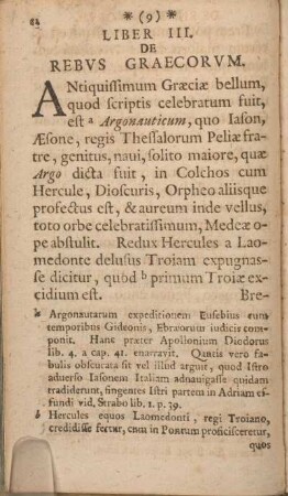 Liber III. De Rebvs Graecorvm.