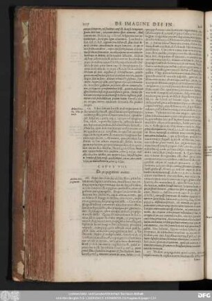 Caput VIII. De propagatione animae.