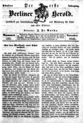 Nummer 132, November 1846