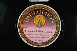 In einem kühlen Grunde / [Musik: F. Glück; Text: J. von Eichendorff]