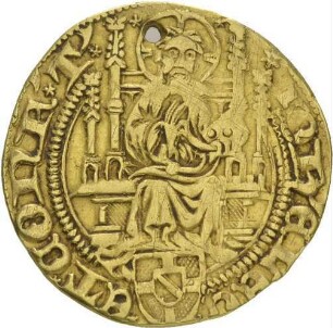 Goldgulden Johann von Baden, Erzbischof von Trier