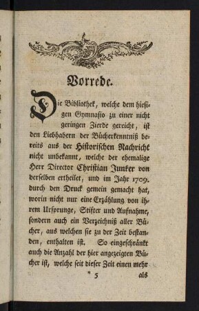 I-XVI, Vorrede