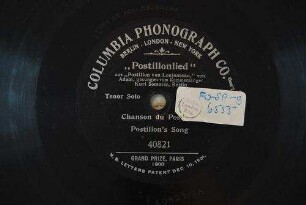 "Postillonlied" aus Postillon von Lonjumeau / von Adam