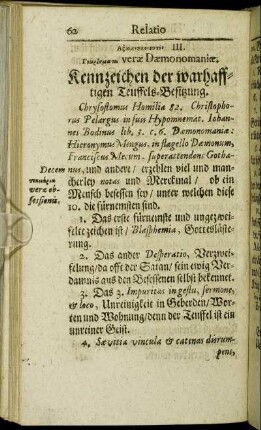 Kennzeichen der warhafftigen Teuffels-Besitzung.