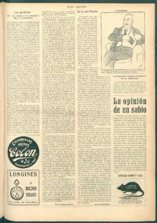 La opinión de un sabio