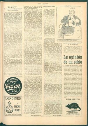 La opinión de un sabio