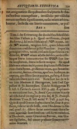 Petri Zornii Bibliotheca Antiquaria Et Exegetica In Universam Scripturam S. Vet. Et Novi Testamenti, 1,9