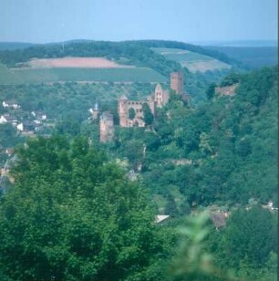 Wertheim. Blick zur Burgruine