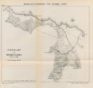 No. 29a. Schetskart van midden Flores (Noordelijk deel)