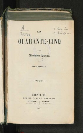 T. 1: Les quarante-cinq