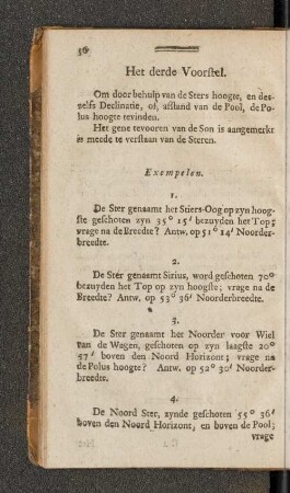 Het derde Voorstel.