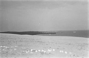 Sandstrand : Strand am Kurischen Haff.