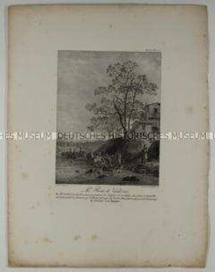Les Boues de Valderas (T. II/Pl. des Mappenwerkes: Souvenirs Pittoresques)