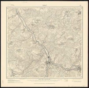 Meßtischblatt 151 : Adorf, 1920 : Adorf. - Aufgen. 1908, hrsg. 1913, bericht. 1920. - 1:25000. - Leipzig, 1920. - 1 Kt.