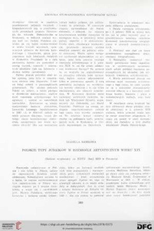 Polskie typy judaików w rzemiośle artystycznym wieku XIX